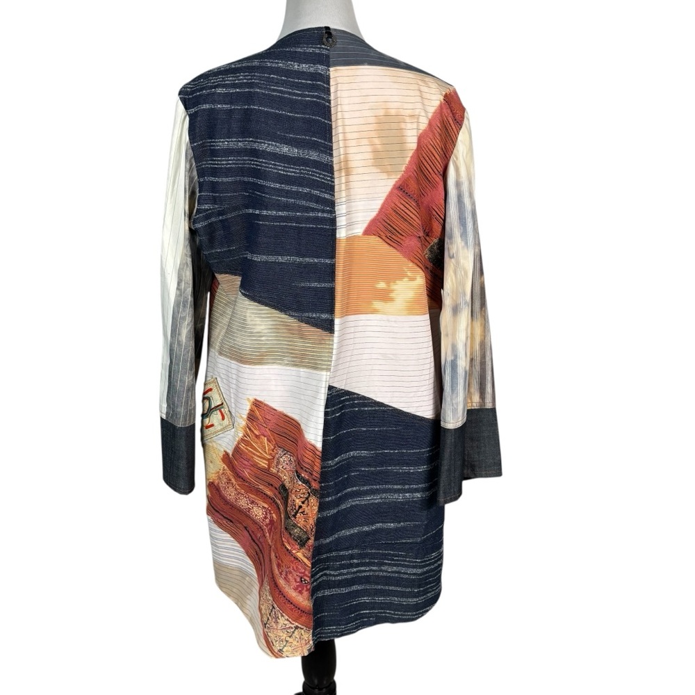 Save The Queen Multicolor Patchwork Jacket Blazer… - image 2